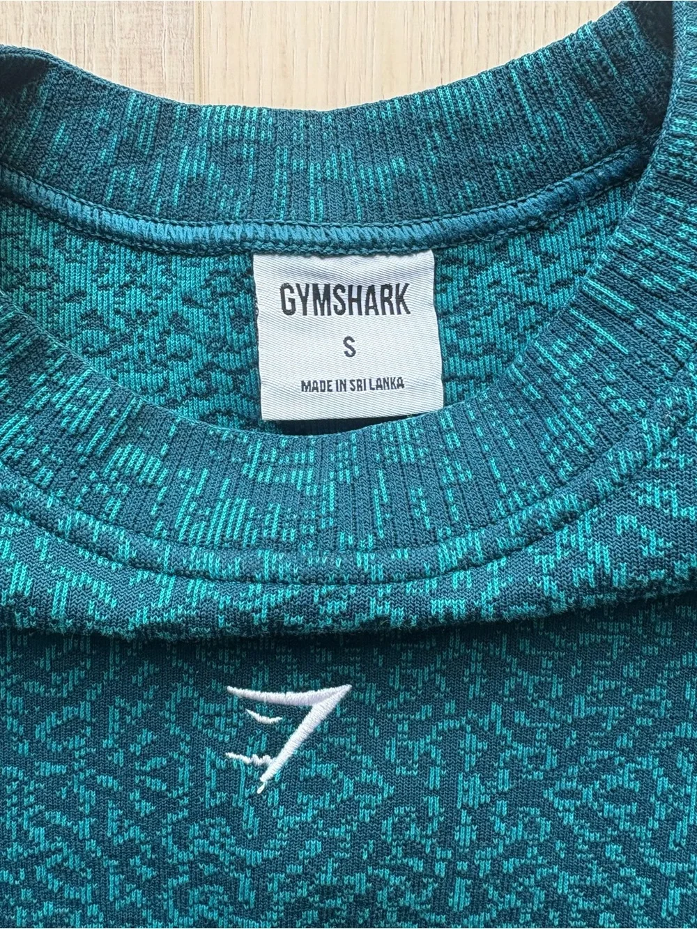 Gymshark Adapt | Teal Crewneck Sweater | Size Small